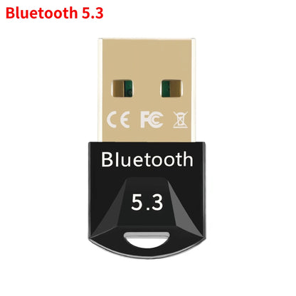 Bluetooth Adapter for Pc Usb Bluetooth 5.4 5.3 Dongle Receiver for Speaker Mouse Keyboard Music Audio Transmitter