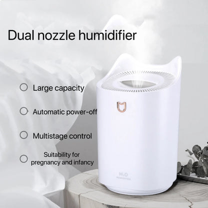 3000Ml Dual Jet Air Humidifier Large Capacity Atomizer Ultrasonic Aroma Diffuser Cool Mist Maker Air Humificador Purifier