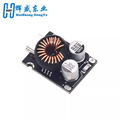 Support PD3.0 (PPS) 65W fast charge module Qualcomm QC2.0 and QC3.0 output protocol Type-C interface Fast protocol FCP SCP AFC