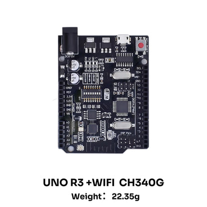 UNO R3 Official ATMEGA16U2 / UNO+WiFi R3 MEGA328P Chip CH340G For Arduino UNO R3 Development Board WeMos ESP8266