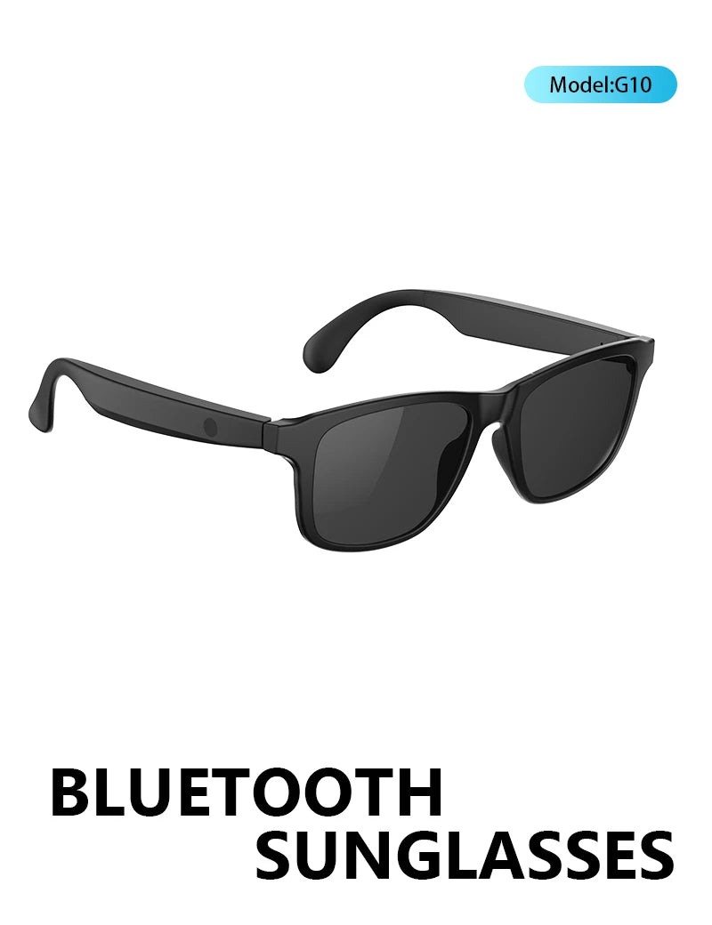 Smart Glasses Bluetooth 5.3 Earphone Wireless Headset Sunglasses Headphone UV400 Touch Contrl Calling Music Anti-Blue Eyeglasses