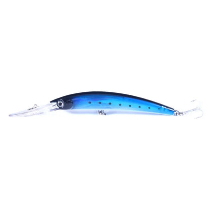 Hengjia 1 Pcs Minnow Fishing Lures 17cm  23g Quality Laser Wobblers 3D Lifelike Eyes Bass Pike Bait Artificial Pesca Hard Bait