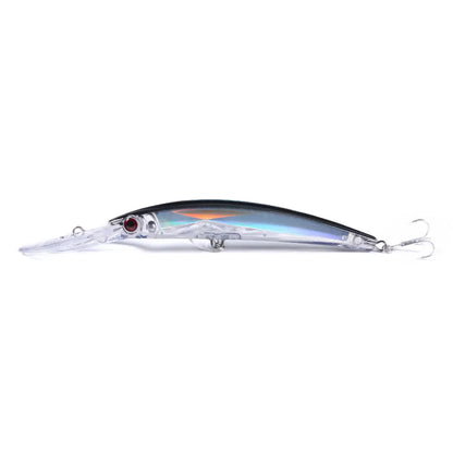 Hengjia 1 Pcs Minnow Fishing Lures 17cm  23g Quality Laser Wobblers 3D Lifelike Eyes Bass Pike Bait Artificial Pesca Hard Bait